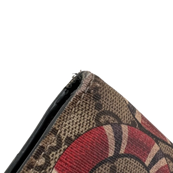 Gucci King Snake Monogram Bifold Wallet - Picture 9 of 9